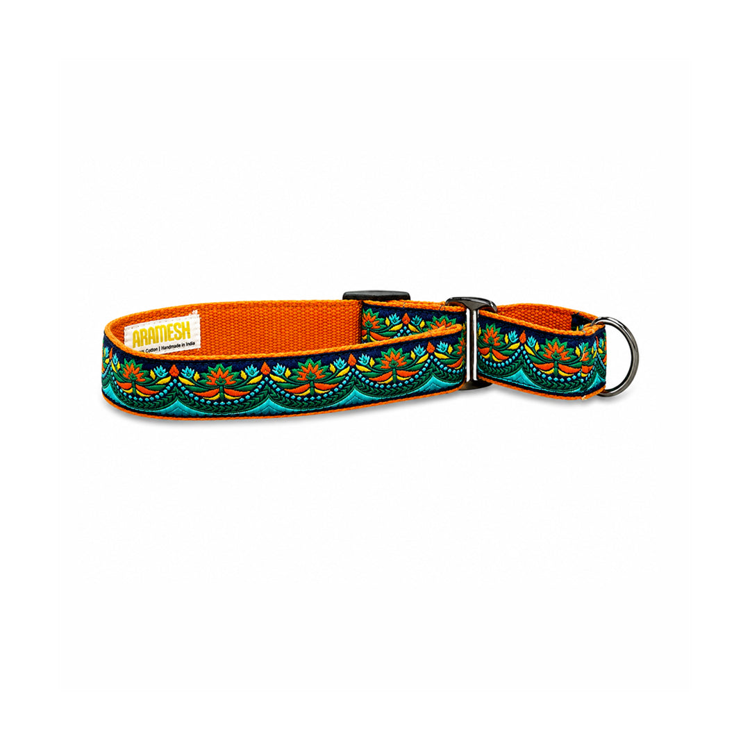 ARAMESH Fire & Ice Cotton Martingale Collar