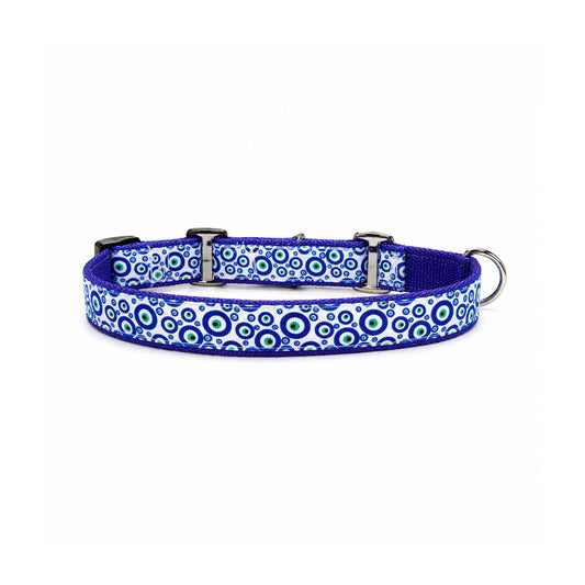 ARAMESH Nazar Charm Cotton Martingale Collar