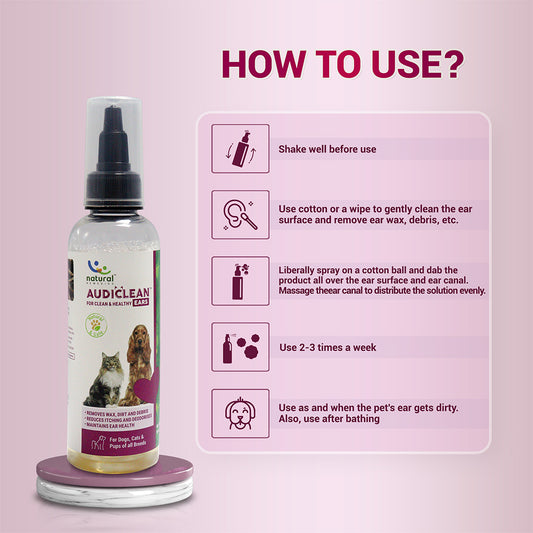 Pet natural remedies AUDICLEAN 90 ML