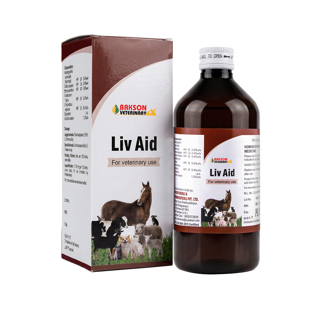 Bakson Veterinary LIV AID SYRUP (VET)