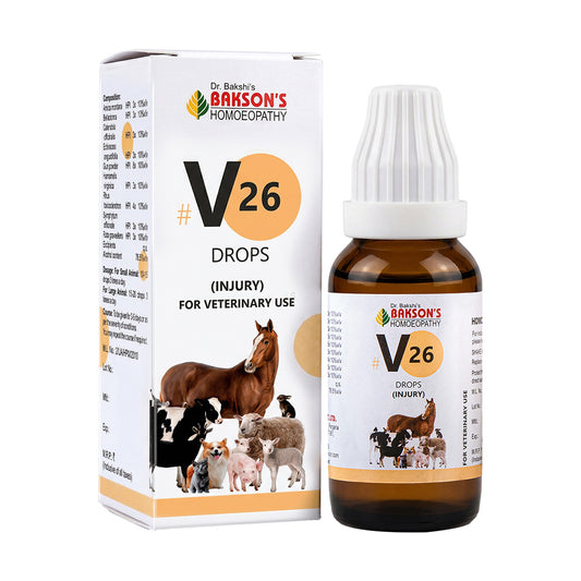 Bakson Veterinary V-26 (Injury Drops)