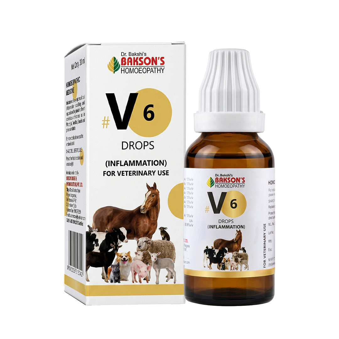 Bakson Veterinary V6 Inflammation Drops