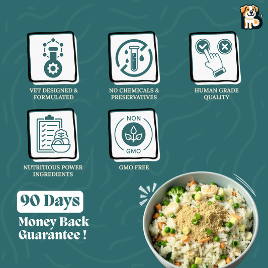 BFAB Prebiotic ProTopper Gut Health Supplement for Pets - 250g