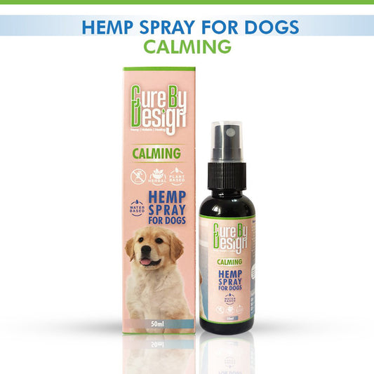 Cure By Design Hemp Spray for Dogs | Calming