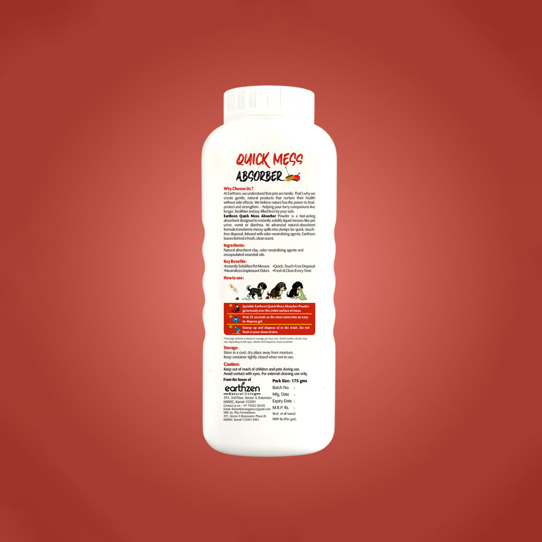 Earthzen Quick Mess Absorber | 175ml