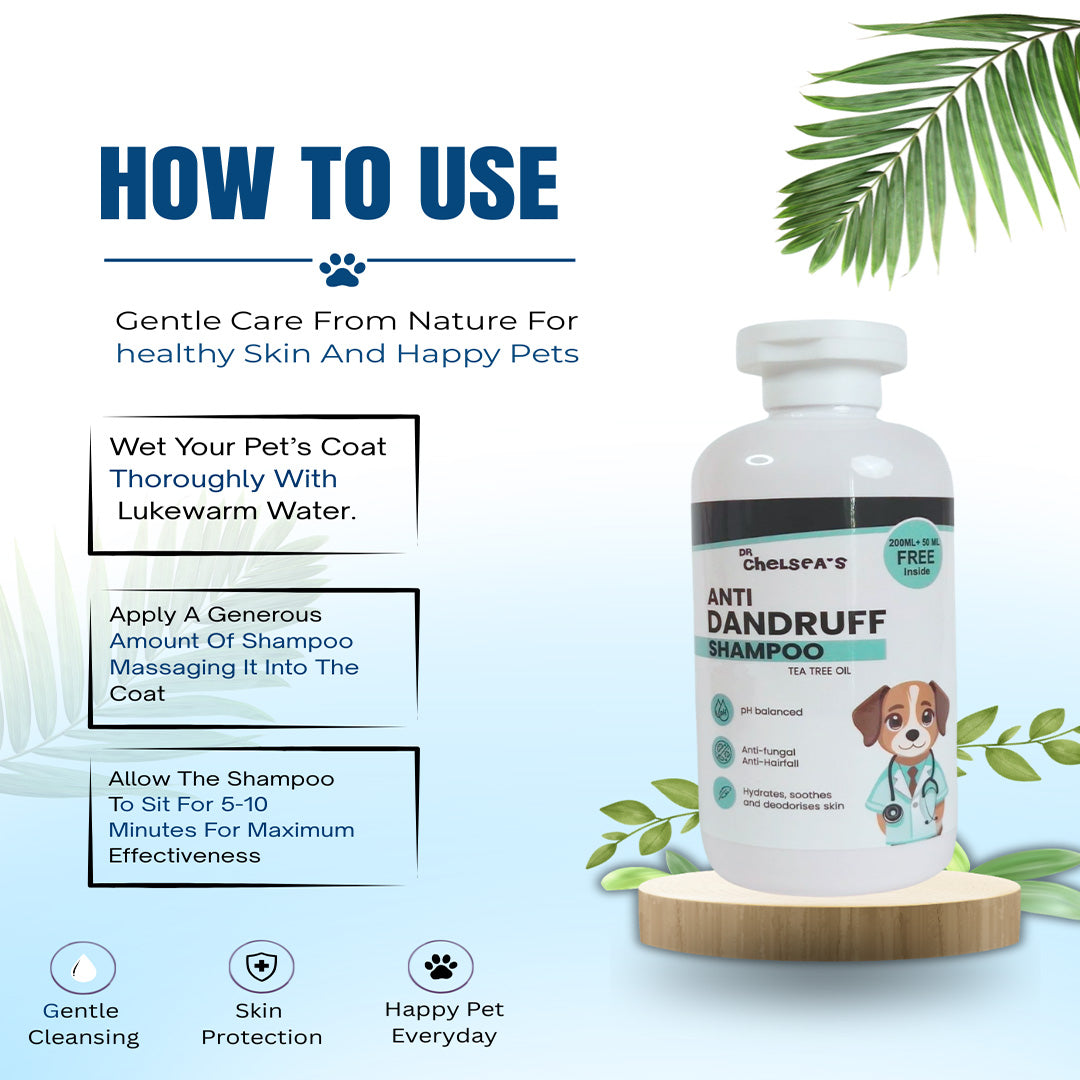 Dr. Chelsea’s Anti Dandruff Dog Shampoo