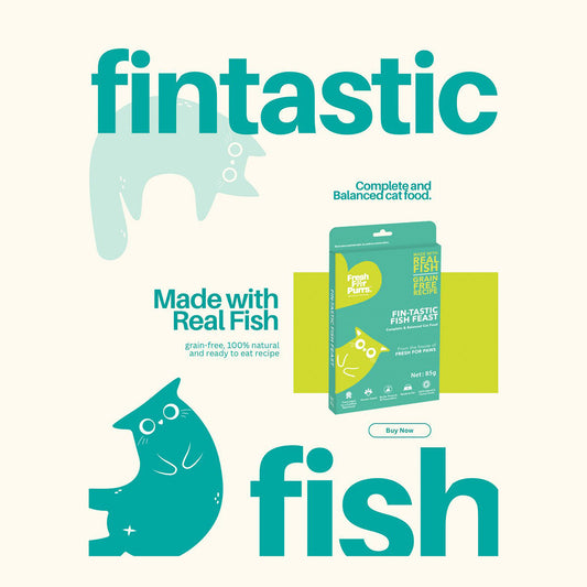 Fresh For Purrs Fin Tastic Fish Feast Cat Wet Food