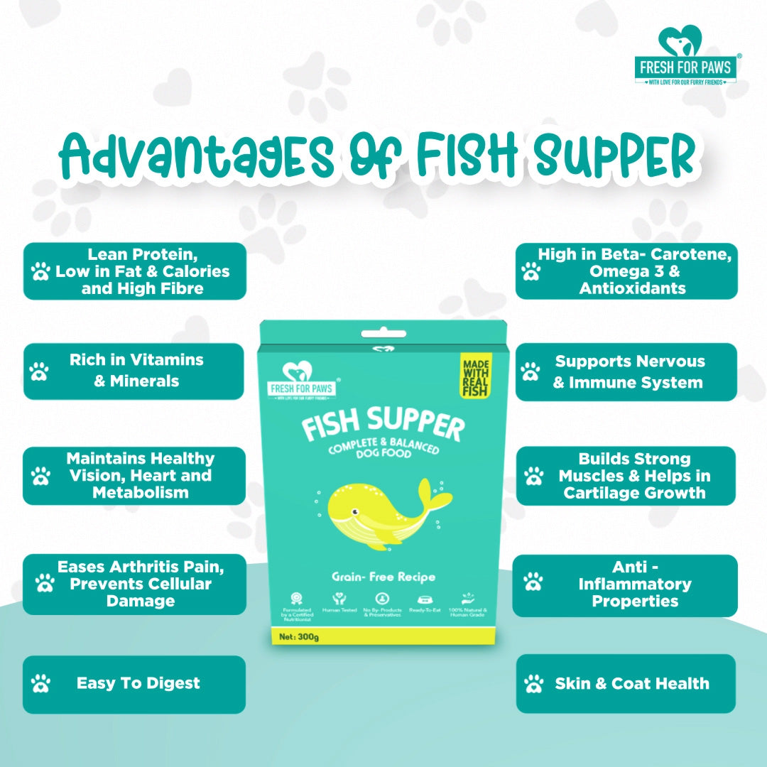 Fresh For Paws Fish Supper Wet Food for Dogs