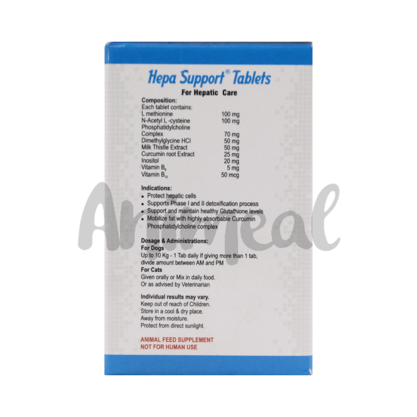 HEPA SUPPORT TABLET - Animeal