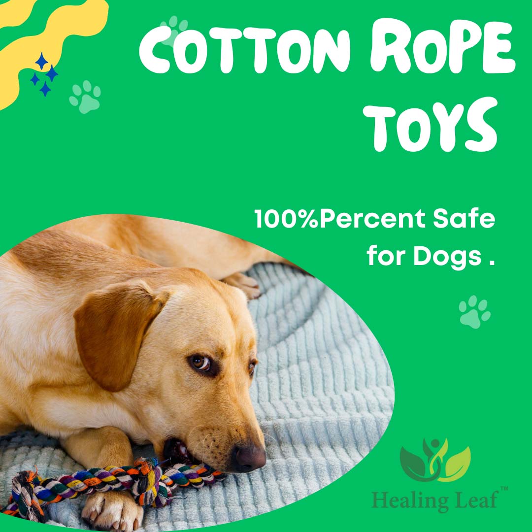 Healing Leaf 5 Knots Rope Toy