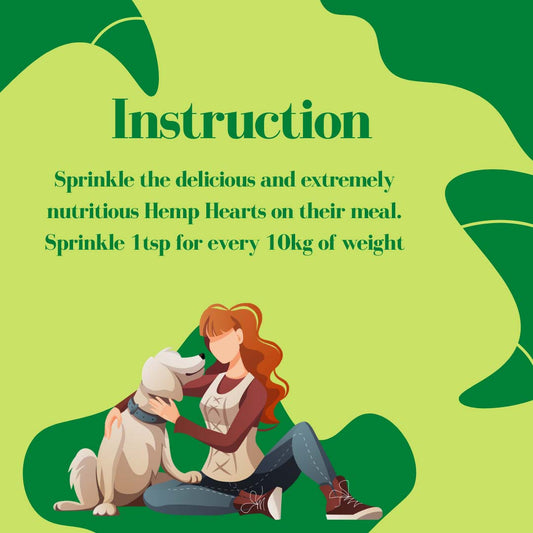 Healing Leaf Hemp Hearts | For Pets