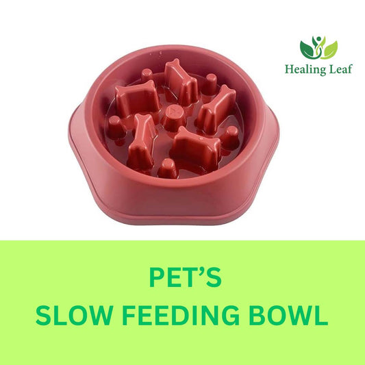 Healing Leaf Slow Feeding Bowl