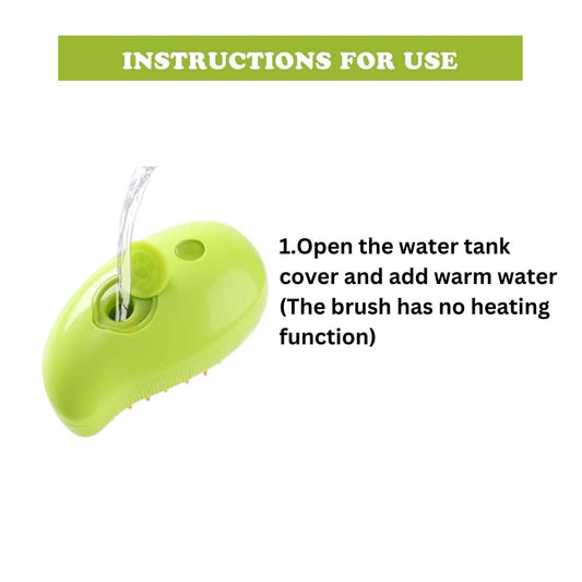 Healing Leaf Mango Steam Brush
