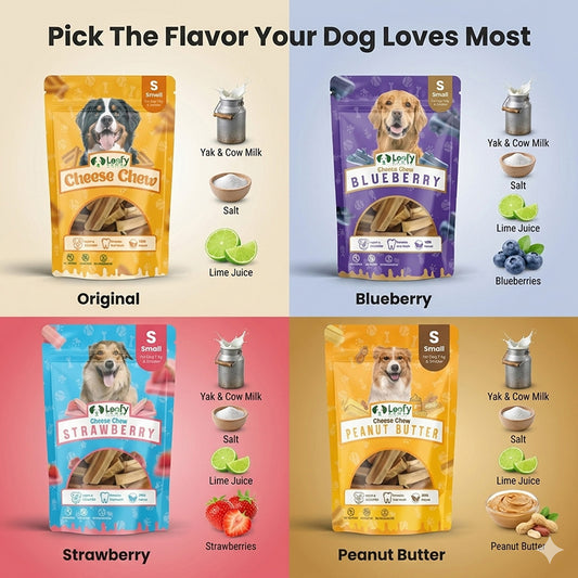 Leafy Paws Cheese Chew - The Original