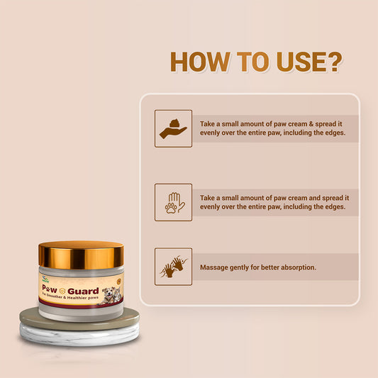 Pet natural remedies Paw butter