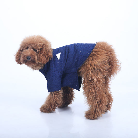 Petsnugs Blue Sherwani for Dogs