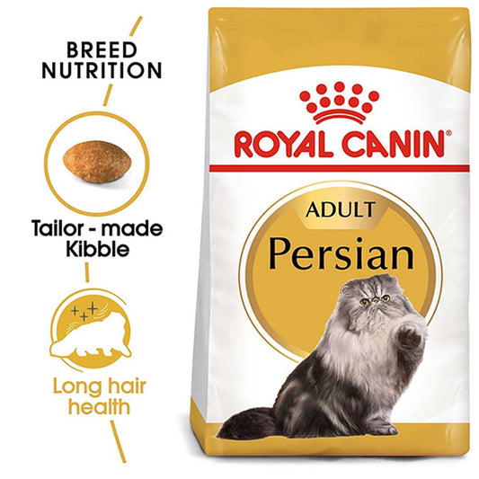 Royal Canin Persian Adult Cat Food, 400 g, Dry Food, Supports Healthy Skin & Long Coat, Promotes Digestive Health