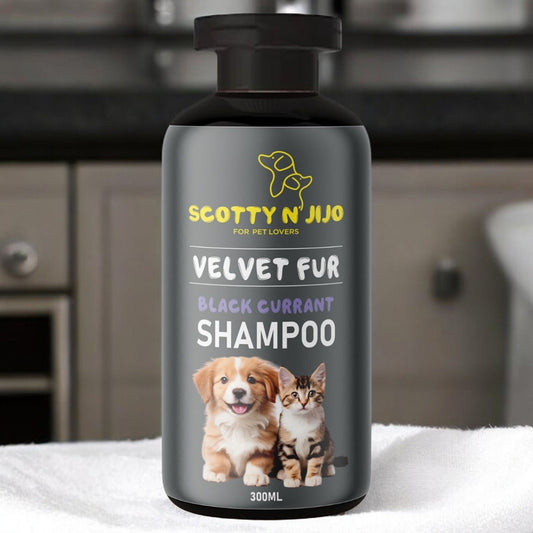 Scotty n' Jijo Velvet Fur-Black Currant