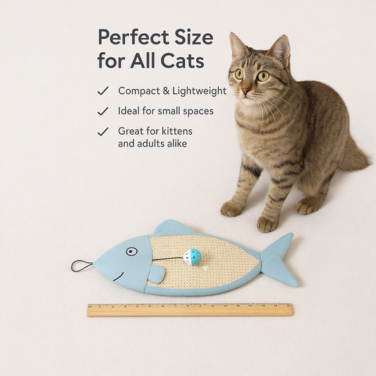 Talking Dog Club 2 in 1 Fish Scratcher Mat