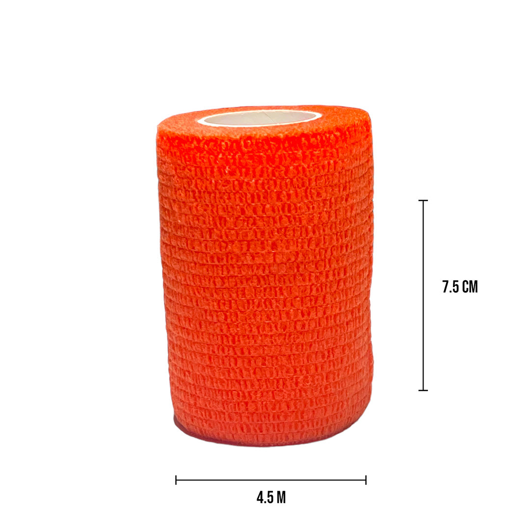 Talking Dog Club Cover them Paws - Self Adhesive Wraps - Orange