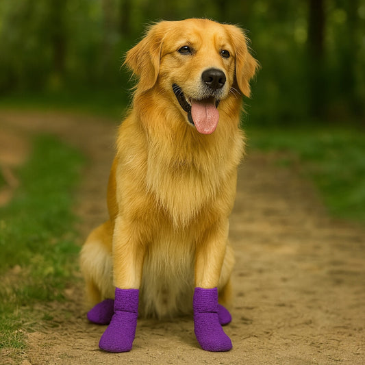 Talking Dog Club Cover them Paws - Self Adhesive Wraps - Purple