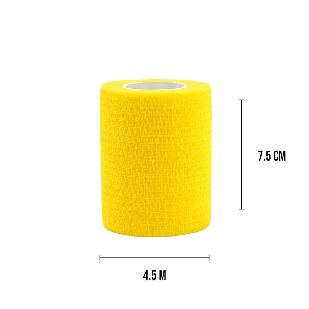 Talking Dog Club Cover them Paws - Self Adhesive Wraps - Yellow
