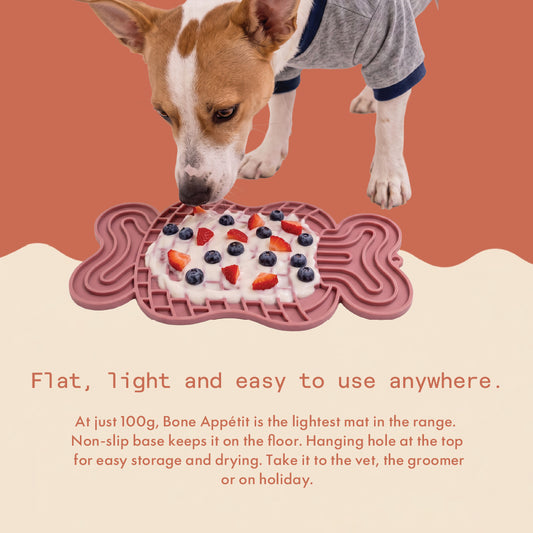 Two & a Half Tails Bone Appétit Lick Mat