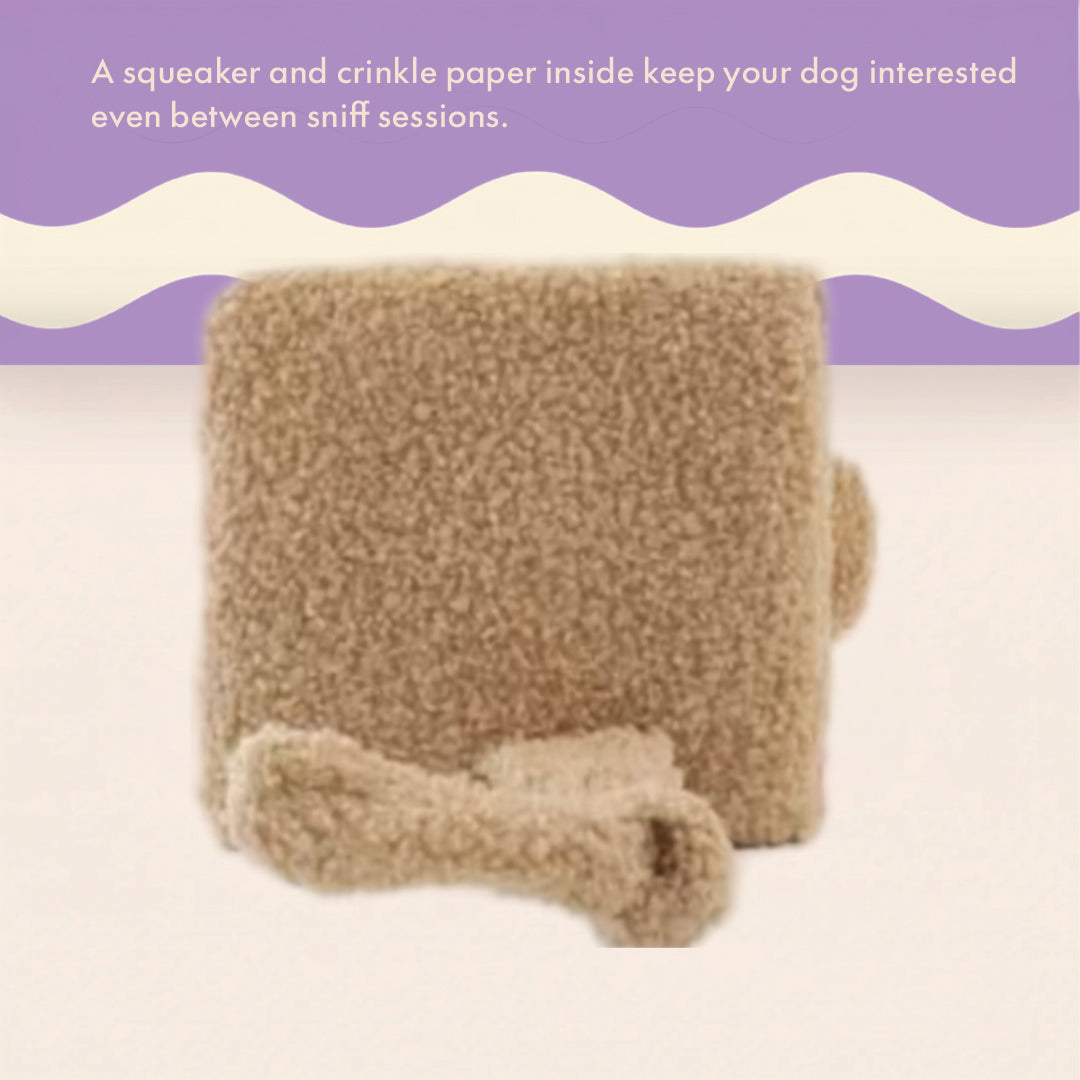 Two & a Half Tails Monkey's Secret Book Snuffle Toy