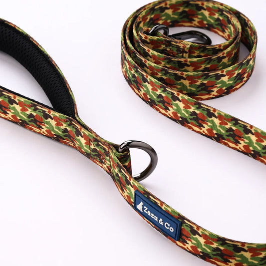 Zazu & Co Printed Webbing Leashes