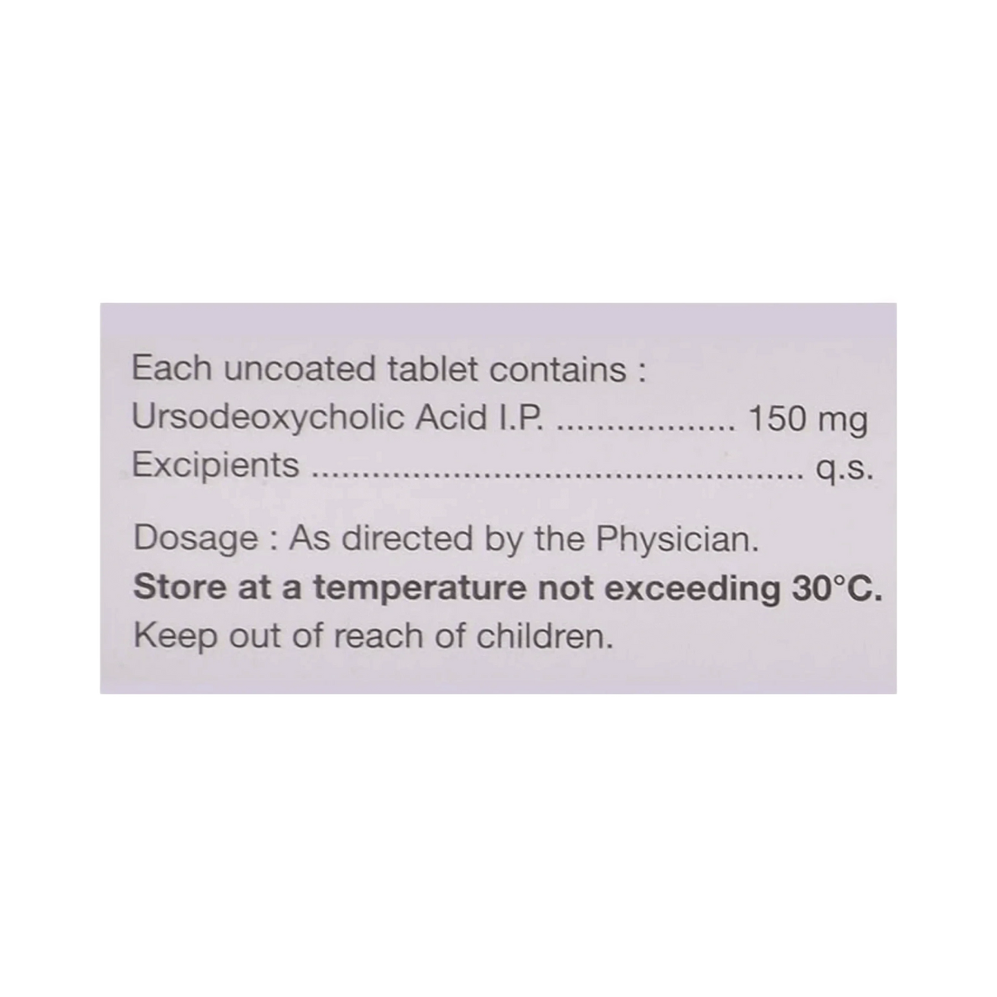 UDILIV 150MG TABLET