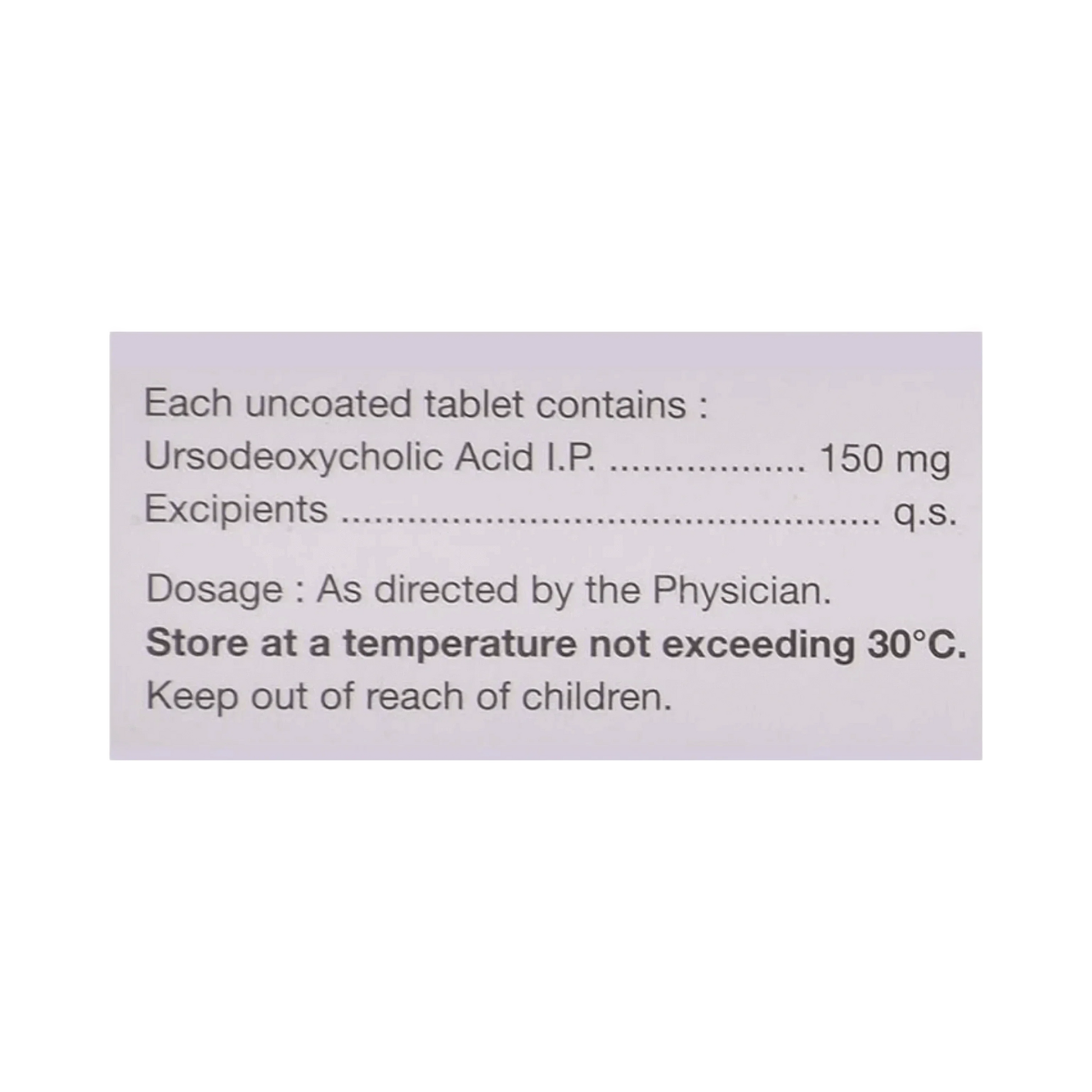 UDILIV 150MG TABLET
