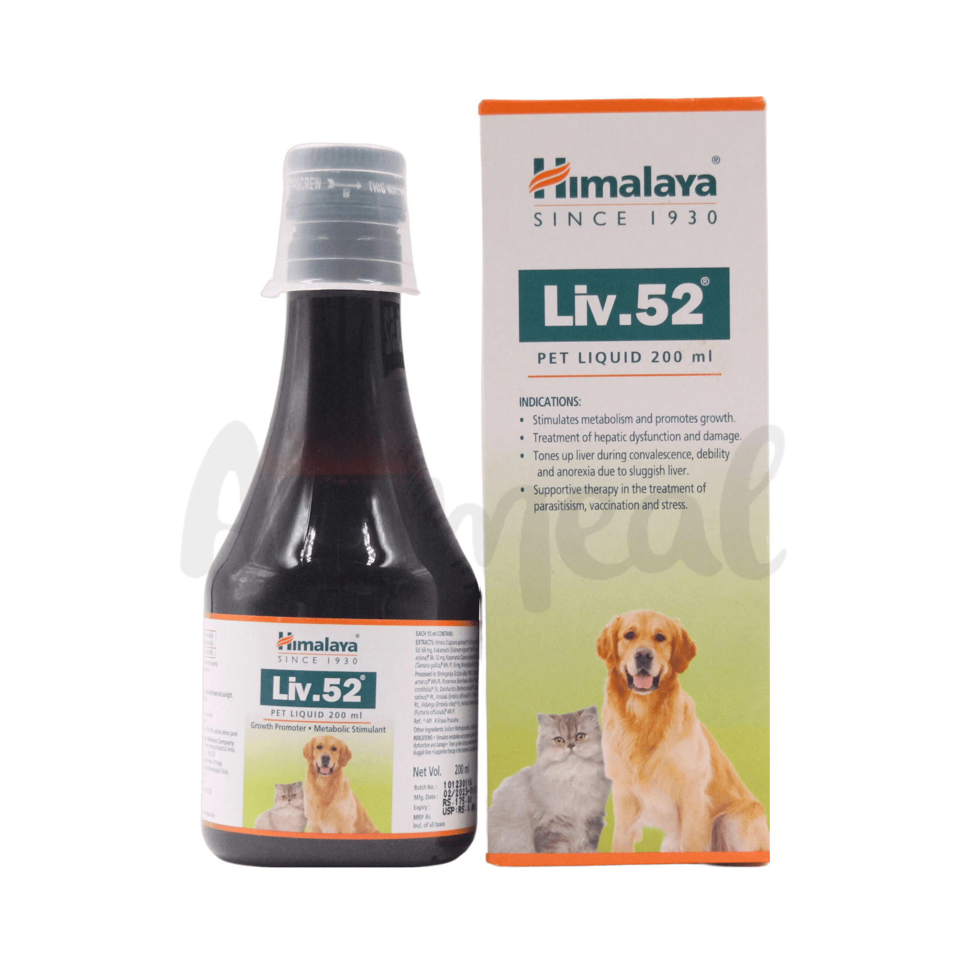 LIV-52 PET SYRUP - Animeal