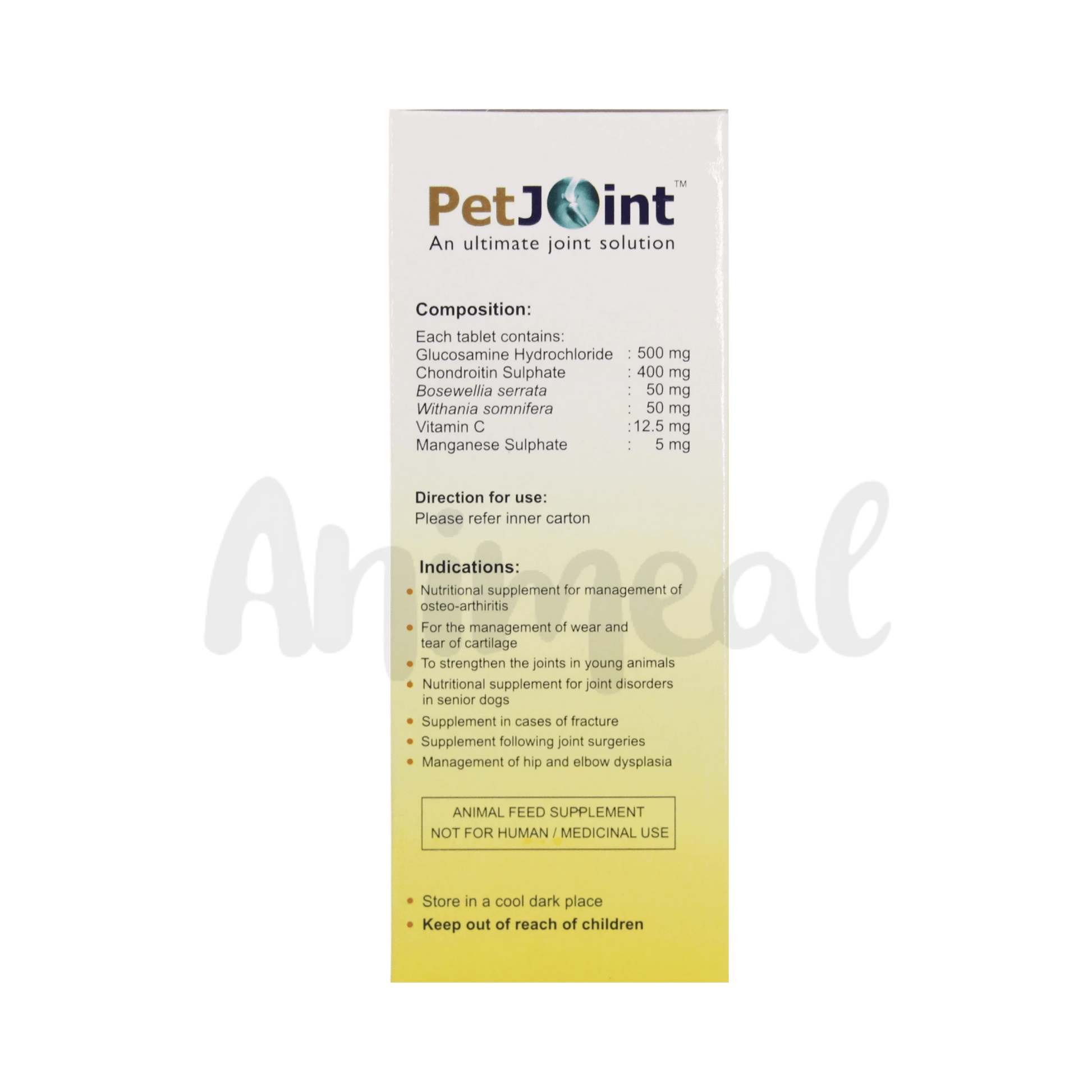 PET JOINT TABLET - Animeal