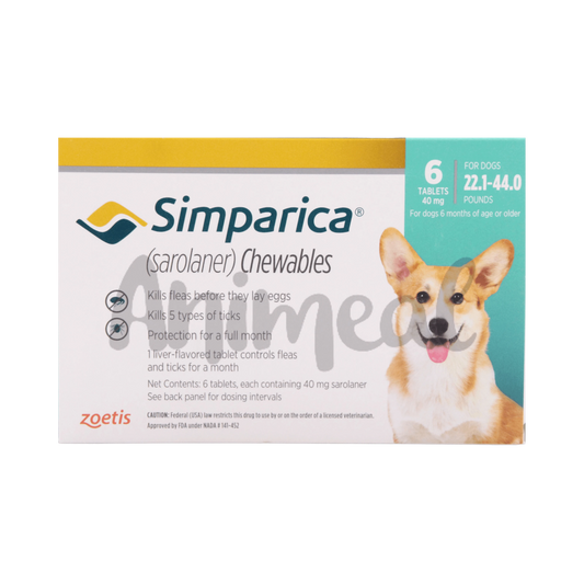 SIMPARICA (10-20KG) DOG TABLET - Animeal