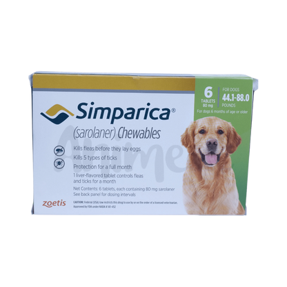 SIMPARICA (20-40KG) DOG TABLET - Animeal