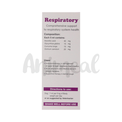 RESPIRATORY PET SYRUP - Animeal