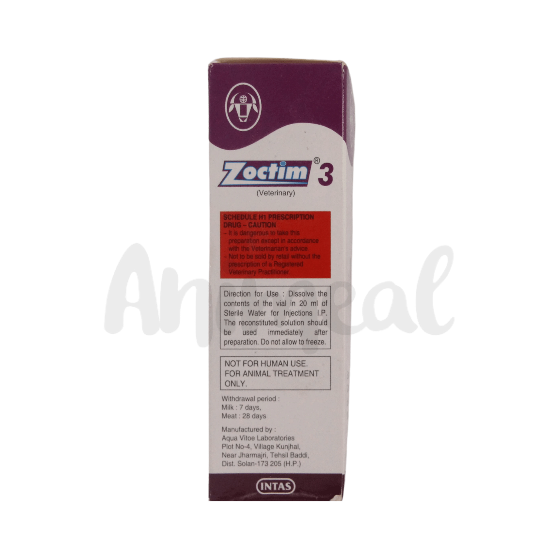ZOCTIM INJ - Animeal