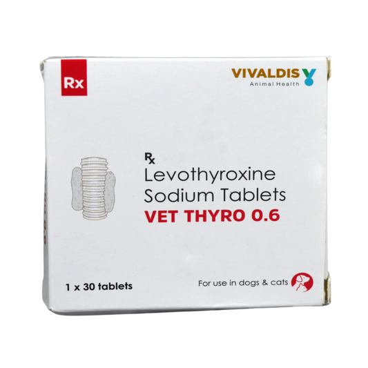 VET THYRO 0.6MG TABLET [30 TAB] - Animeal