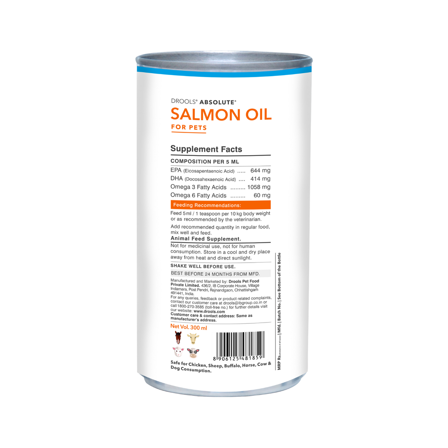 ABSOLUTE SALMON OIL (L) - Animeal