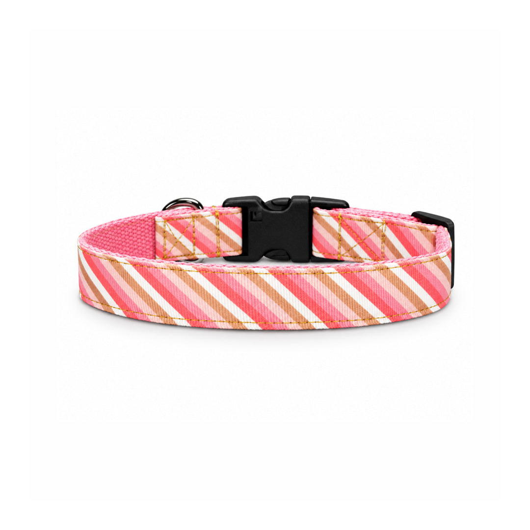 ARAMESH Blush Cotton Collar & Leash Set