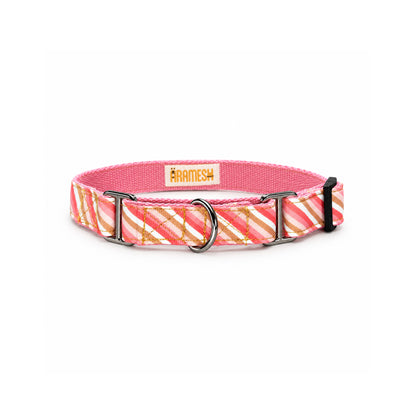 ARAMESH Blush Cotton Martingale Collar