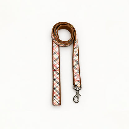 ARAMESH Classic Plaid Cotton Leash