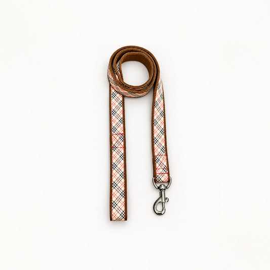 ARAMESH Classic Plaid Cotton Leash