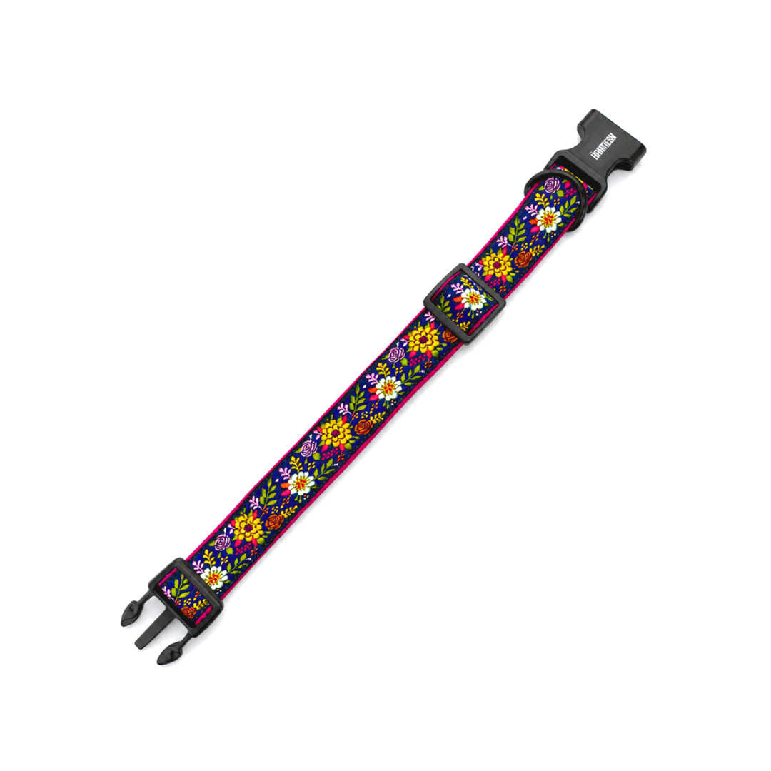 ARAMESH Coastal Bloom Cotton Collar & Leash Set