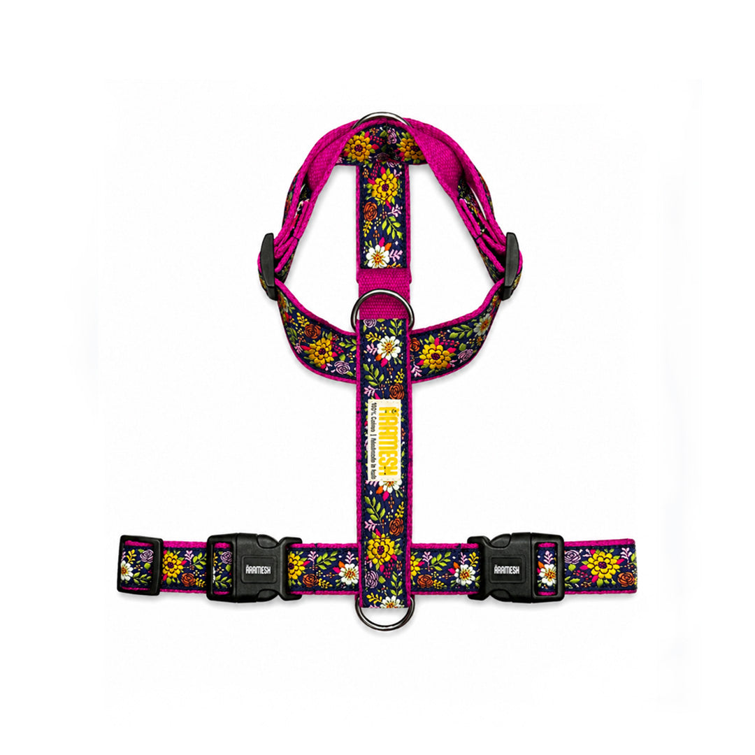 ARAMESH Coastal Bloom Cotton H-Harness