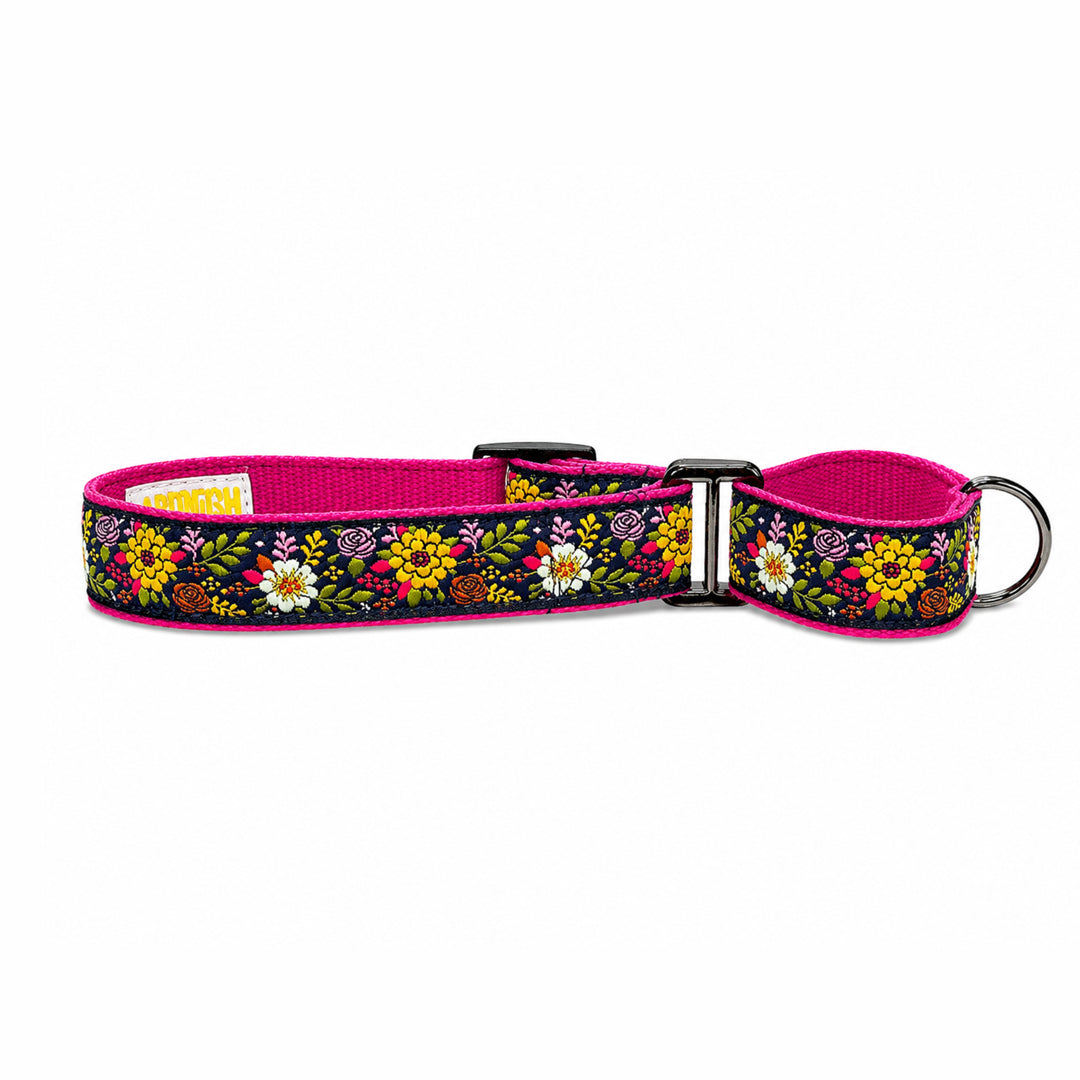 ARAMESH Coastal Bloom Cotton Martingale Collar