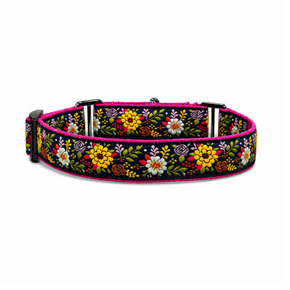 ARAMESH Coastal Bloom Cotton Martingale Collar