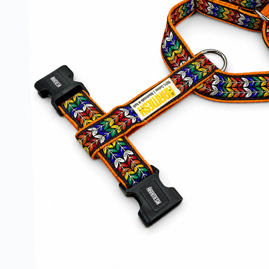 ARAMESH Colourful Trails Cotton H-Harness