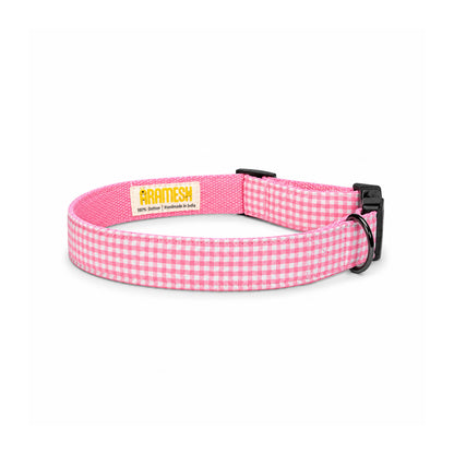 ARAMESH Cotton Candy Cotton Collar & Leash Set