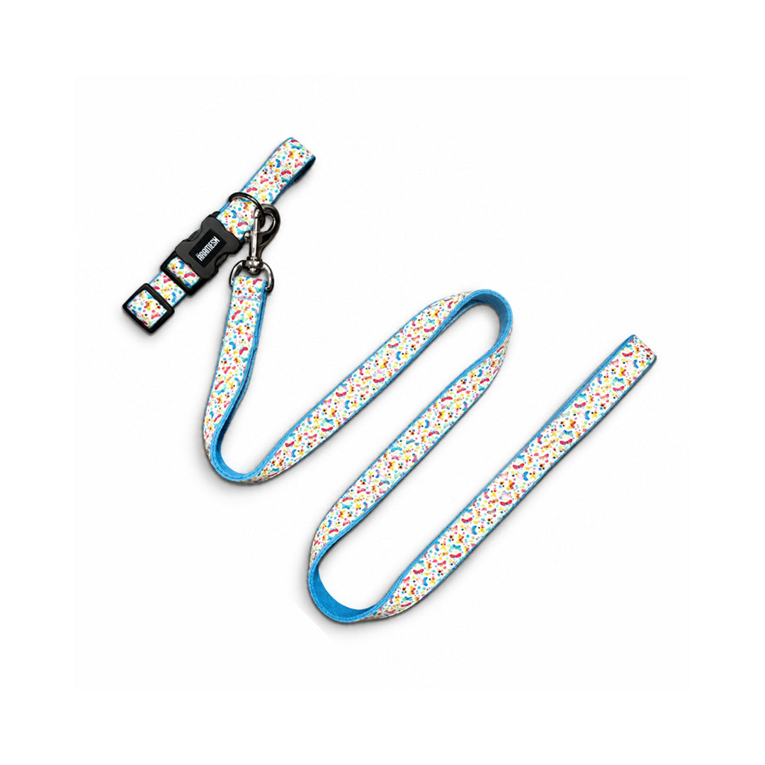 ARAMESH Dancing Wings Cotton Collar & Leash Set